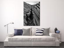 Load image into Gallery viewer, Rock Divided Back and White